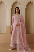 Elegant Pink Dhanak 3-Piece Suit – Premium Seasonal Collection