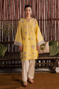 Nooré — Ivory Paisley Printed 2-Piece Suit