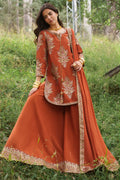Premium Silk Embroidered 3-Piece Formal Suit