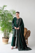Sage Green Embroidered 3-Piece Suit
