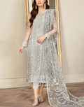AZURE BLOSSOM – Embroidered Lawn 3-Piece