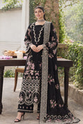 Black Elegance — Embroidered 3-Piece Suit